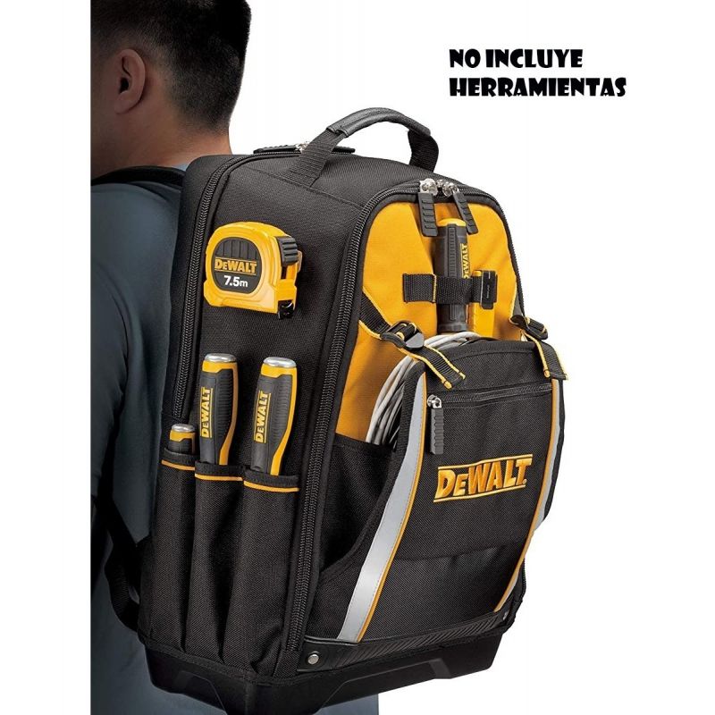 Dewalt Mochila Porta Herramientas 36 Bolsillos Tienda Perazoli